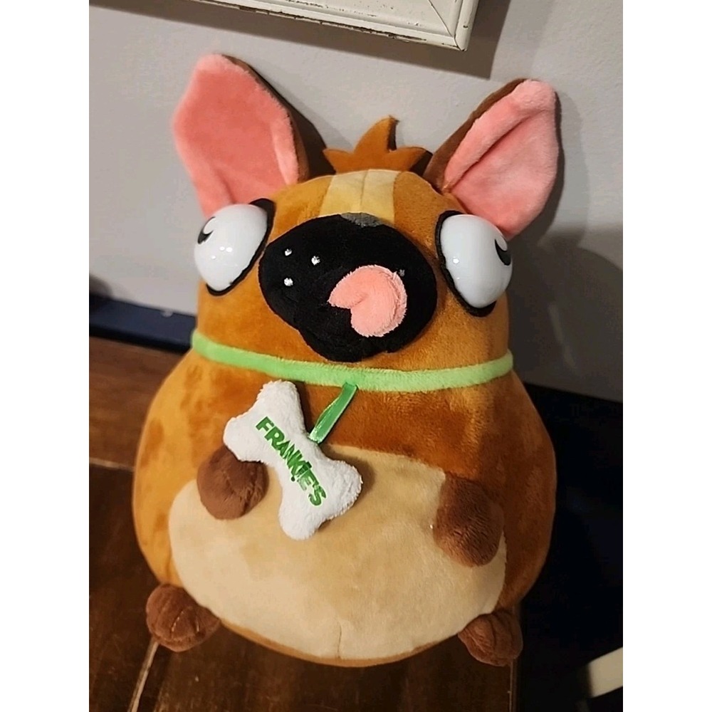 Frankie's Good Stuff Pug & Frenchie Stuffed Pug Dog  10" Plush‎